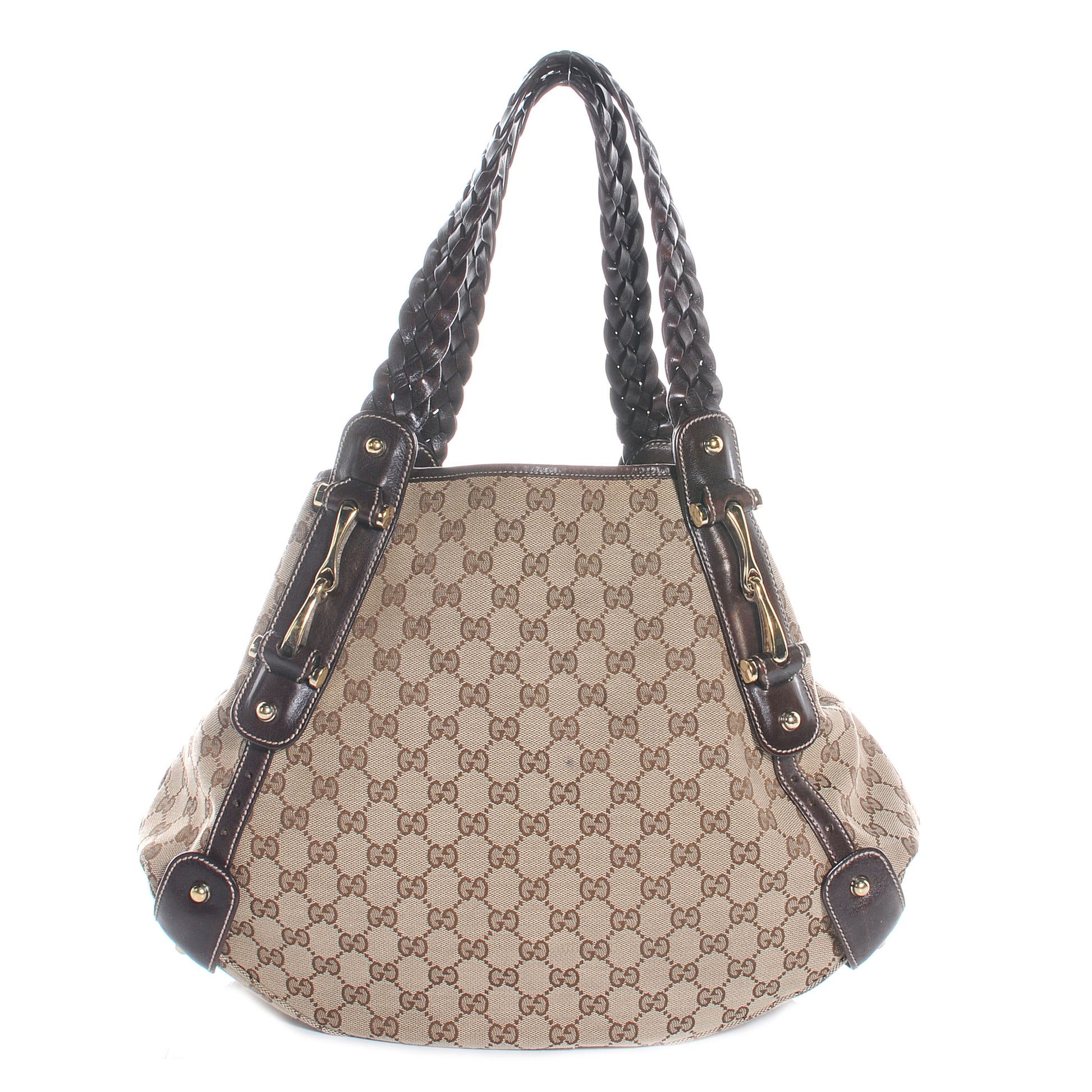 Gucci Monogram Medium Pelham Tote Ebony 1 of 7