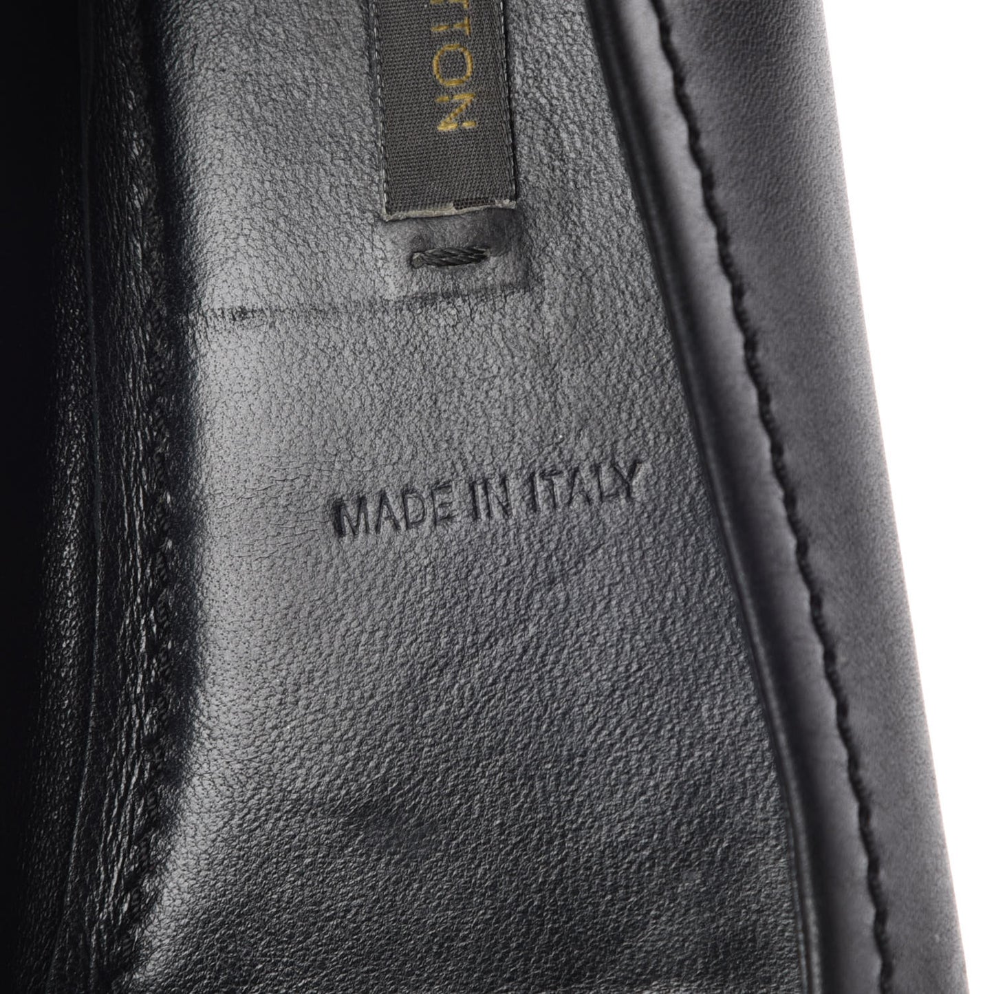 Calf Oxford Ballerina Flats 36.5 Black