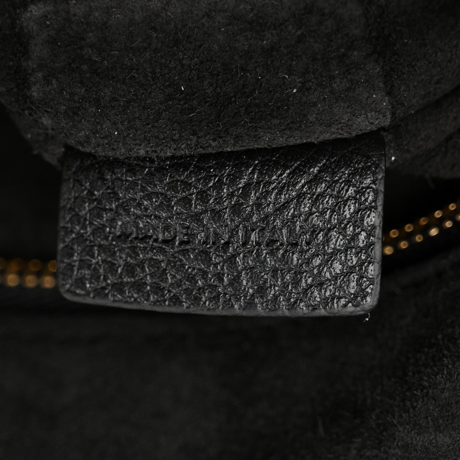 Celine Grained Calfskin Triomphe Medium Cabas Anais Black 7 of 15