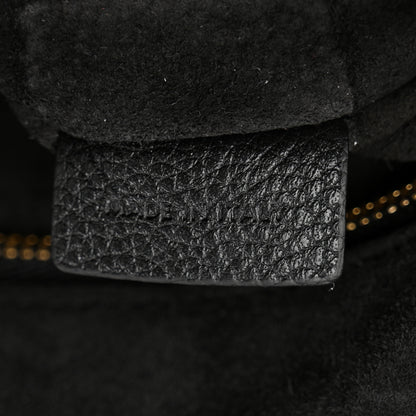 Celine Grained Calfskin Triomphe Medium Cabas Anais Black 7 of 15
