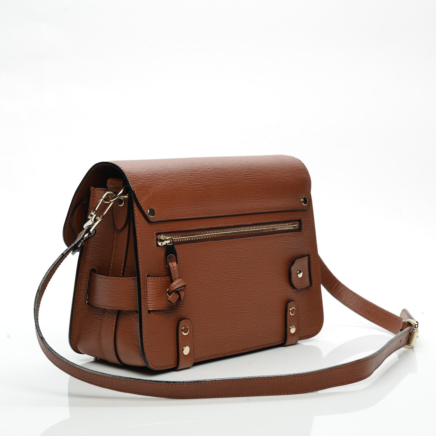 Proenza Schouler Linosa Calfskin PS11 Classic Shoulder Bag Nice Tan 3 of 9