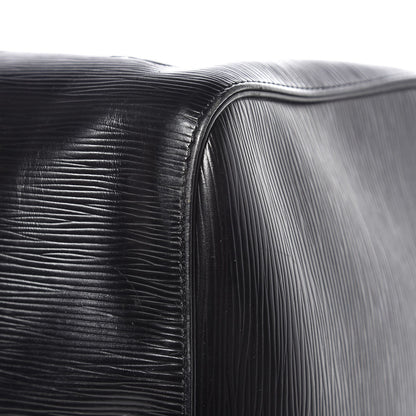Louis Vuitton Epi Keepall 55 Black 9 of 12