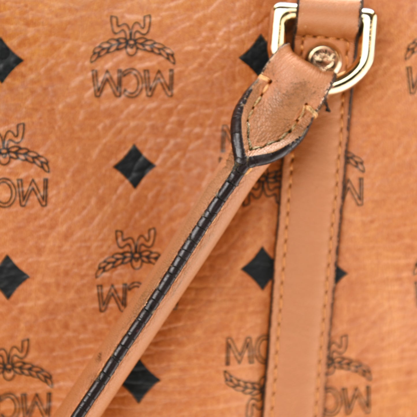 Visetos Shoulder Bag Cognac