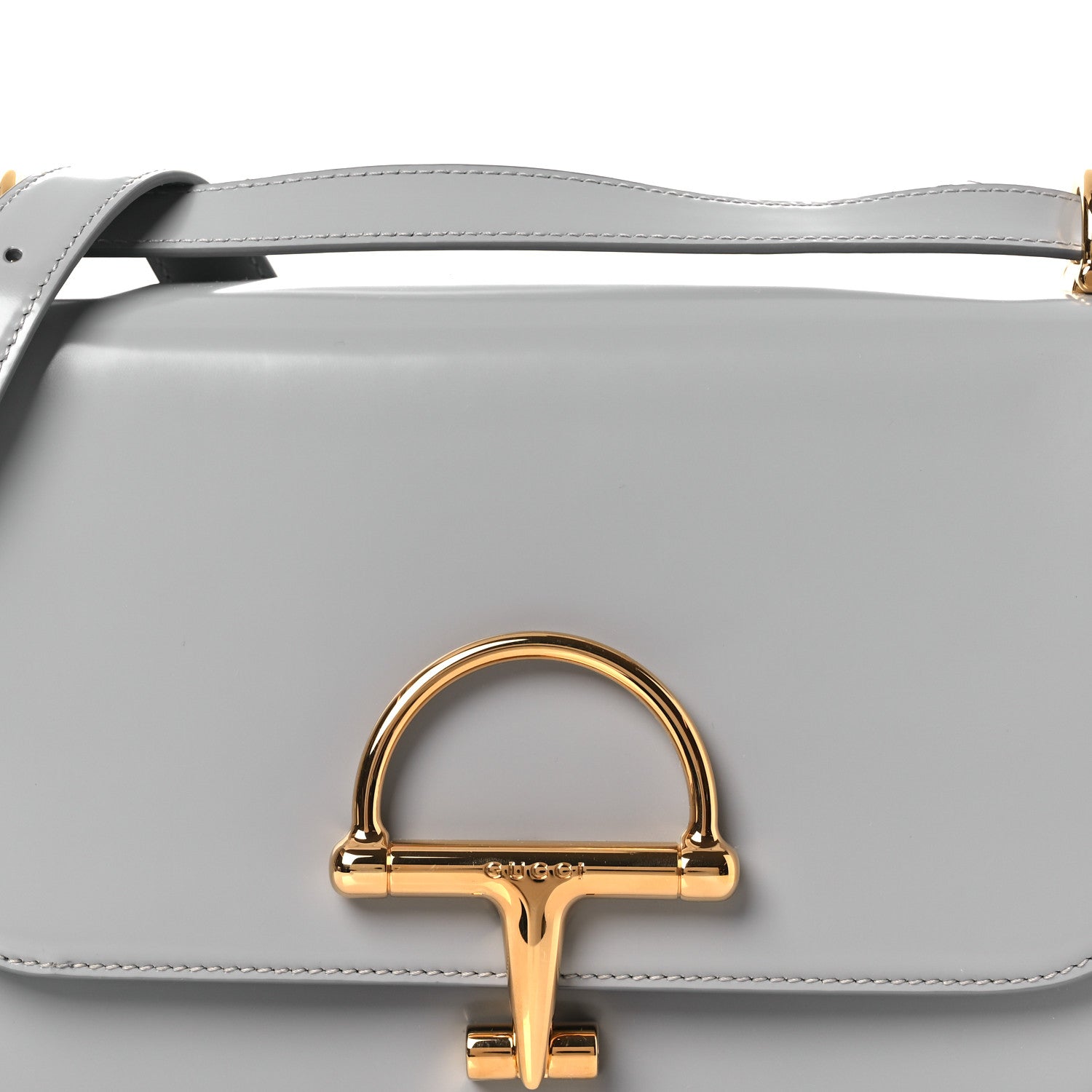 Gucci Calfskin Siena Small Shoulder Bag Grey 8 of 11