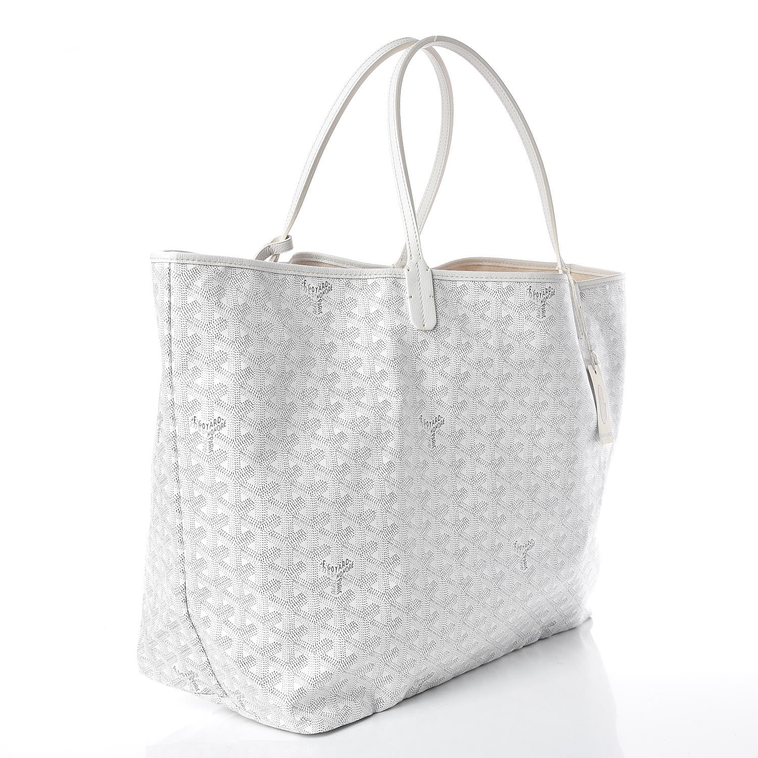 Goyard Goyardine Saint Louis GM White 3 of 9