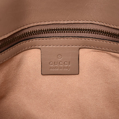 Gucci Calfskin Matelasse Studded Mini Pearly GG Marmont Shoulder Bag Porcelain Rose 6 of 7
