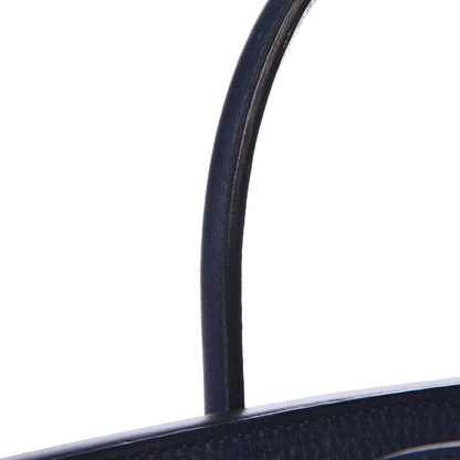 Hermes Taurillon Clemence Birkin 35 Bleu Abysse 11 of 14