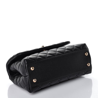 Chanel Caviar Quilted Mini Coco Handle Flap Black 5 of 11