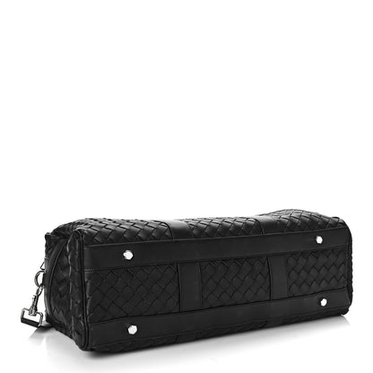 Bottega Veneta Nappa Intrecciato Duffle Bag Black 4 of 11