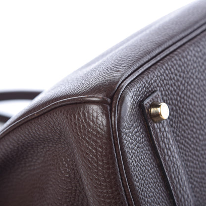 Hermes Togo Birkin 35 Chocolate 42 of 55
