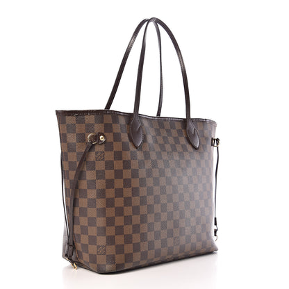 Louis Vuitton Damier Ebene Neverfull MM 2 of 9