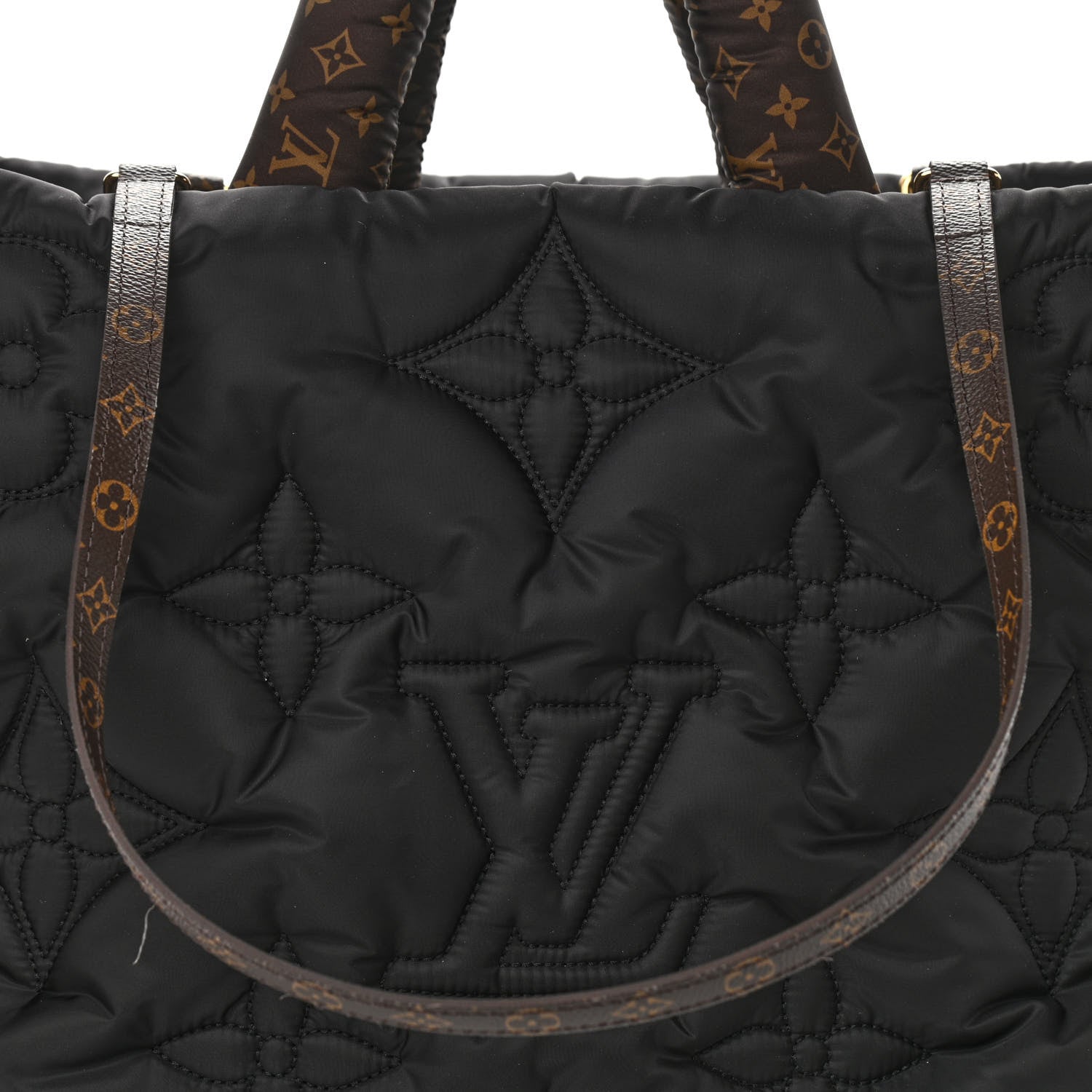 Louis Vuitton Econyl Monogram Pillow Giant Onthego GM Black 7 of 9