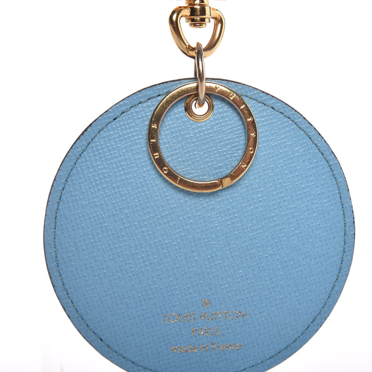 Louis Vuitton Damier Ebene Illustre Manchot Bag Charm Key Ring 4 of 6