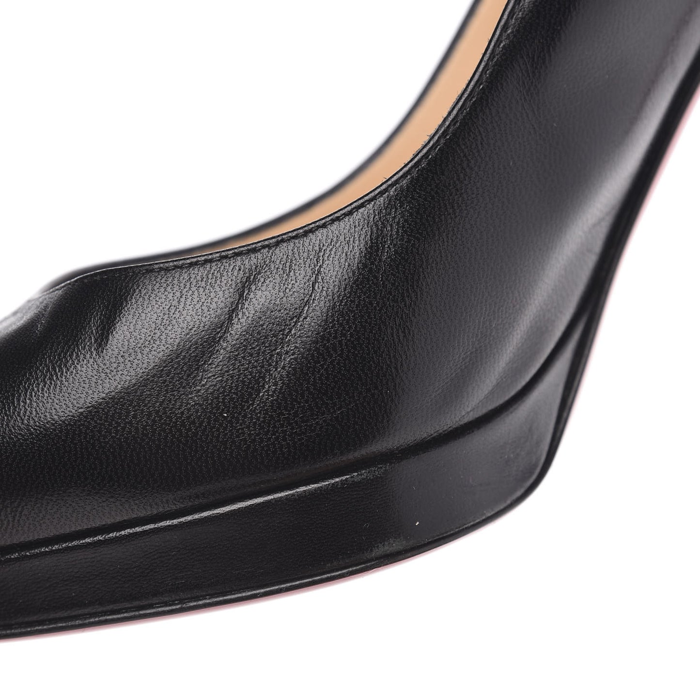 Shiny Nappa Pigalle Plato 100 Pumps 39.5 Black