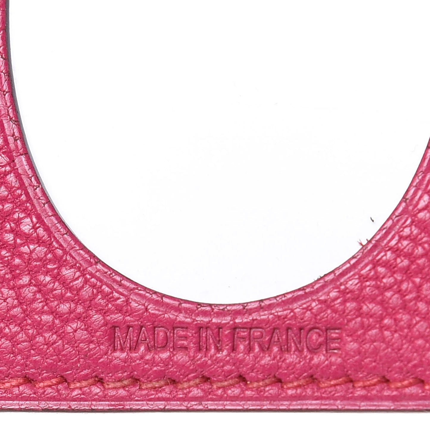 Chevre Mysore Photo Frame Wallet Rose Shocking