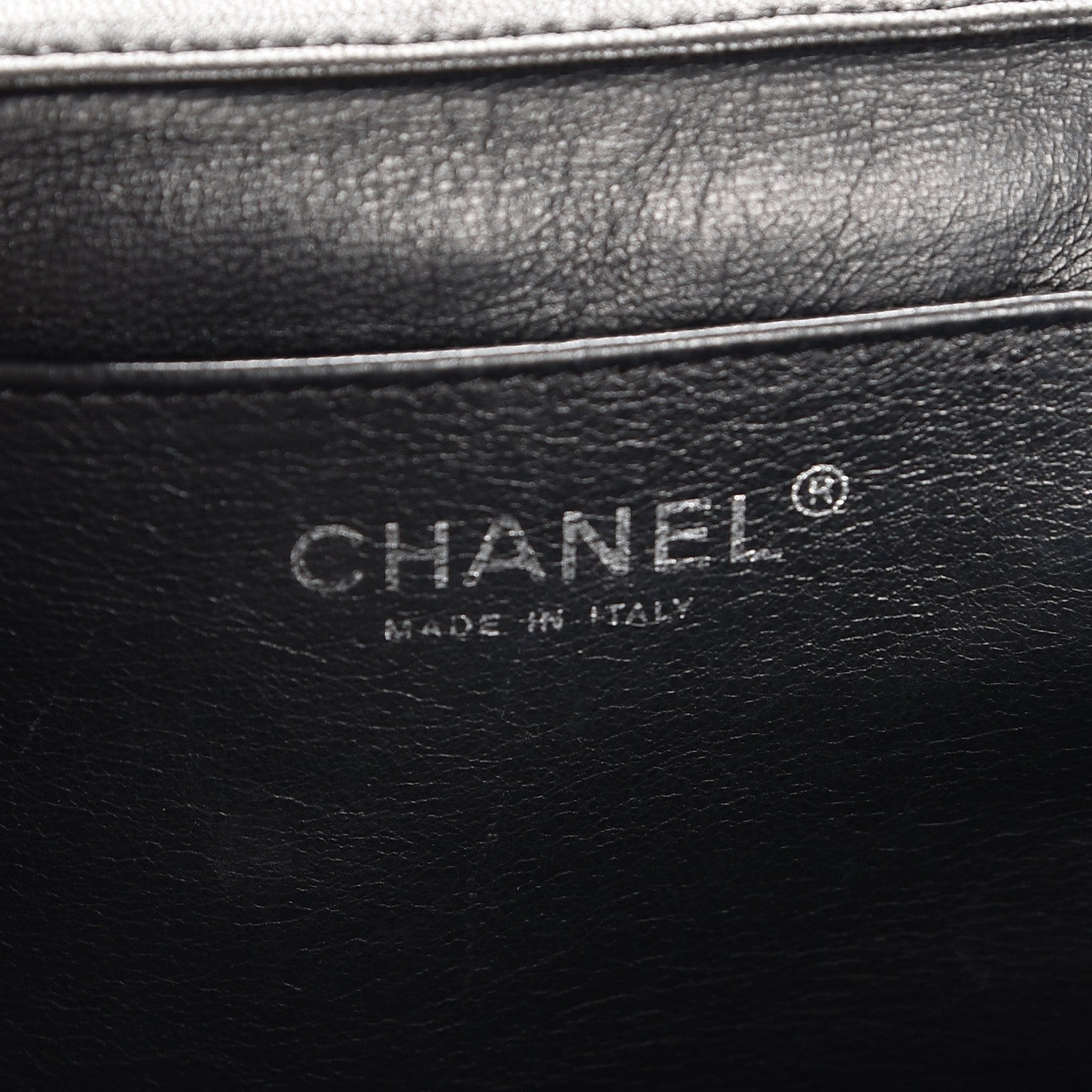 Chanel Patent Quilted Clutch with Chain Flap Black 6 of 7