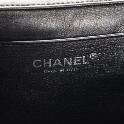 Chanel Patent Quilted Clutch with Chain Flap Black 6 of 7