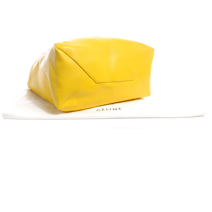 Celine Leather Horizontal Cabas Sun Yellow 4 of 7