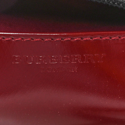 Burberry Denim Vintage Check Top Handle Patch Tote Red 6 of 9