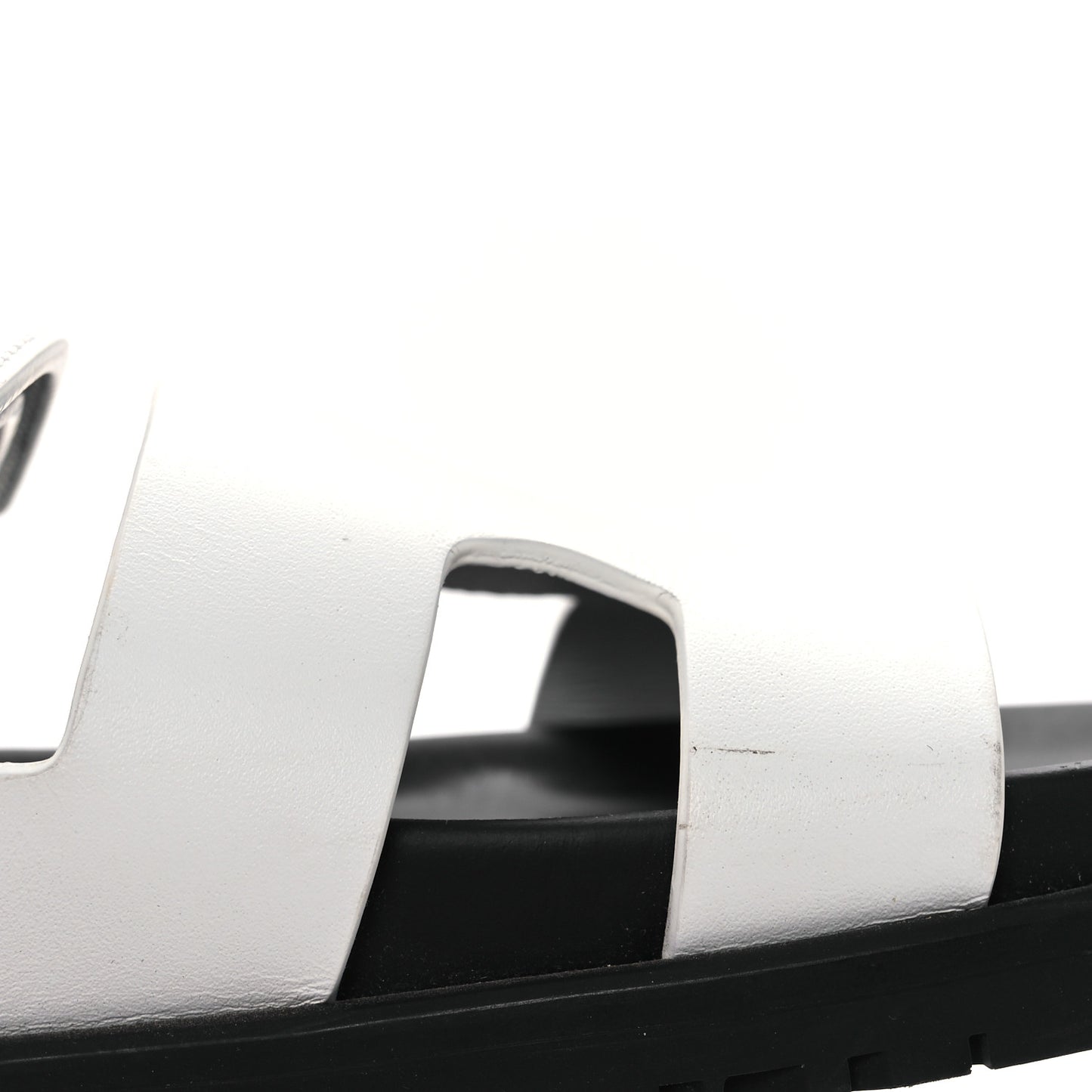 Calfskin Womens Chypre Sandals 36.5 White