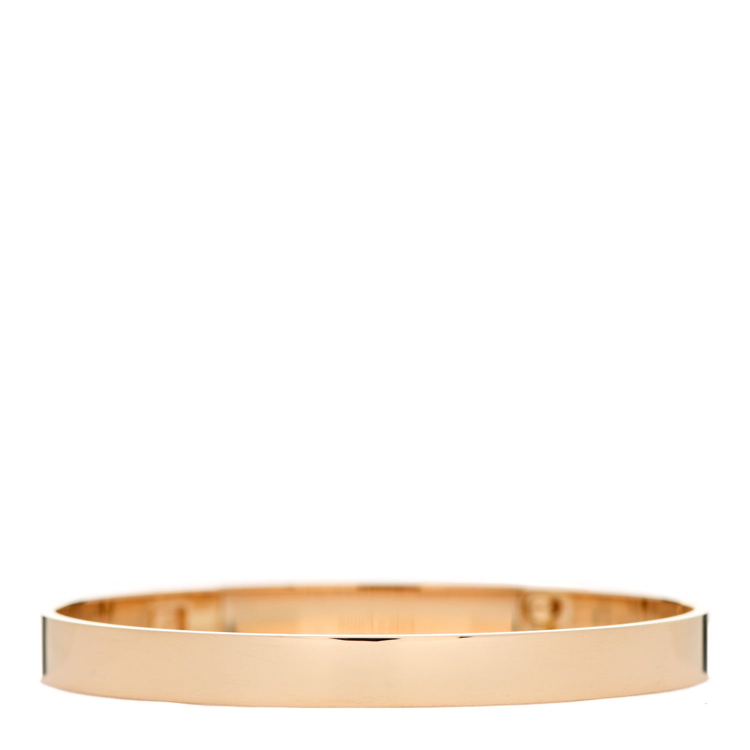 Hermes 18K Yellow Gold PM Collier De Chien Bracelet SH 2 of 3
