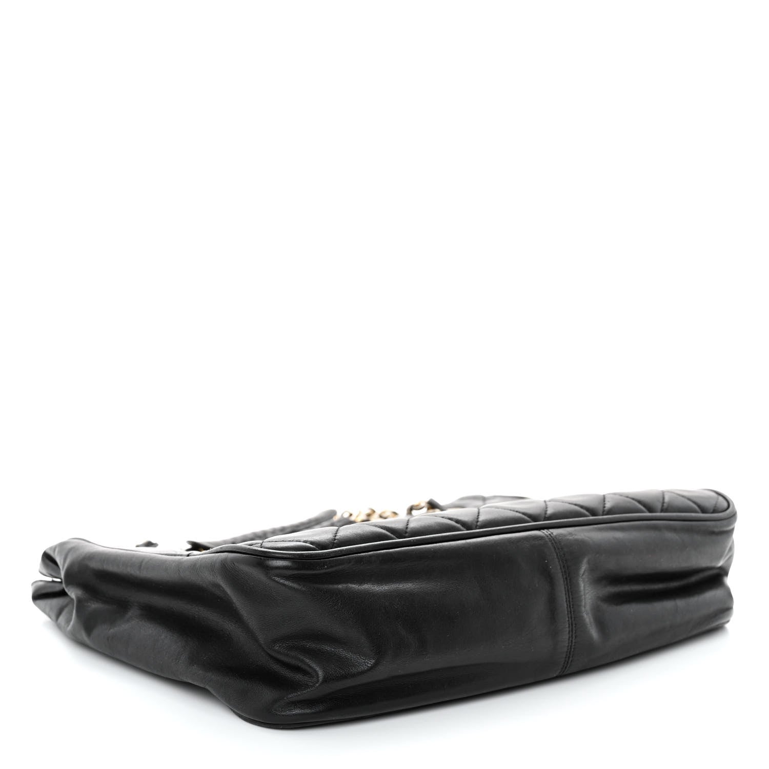 Chanel Lambskin Quilted Shoulder Bag Black 4 of 11