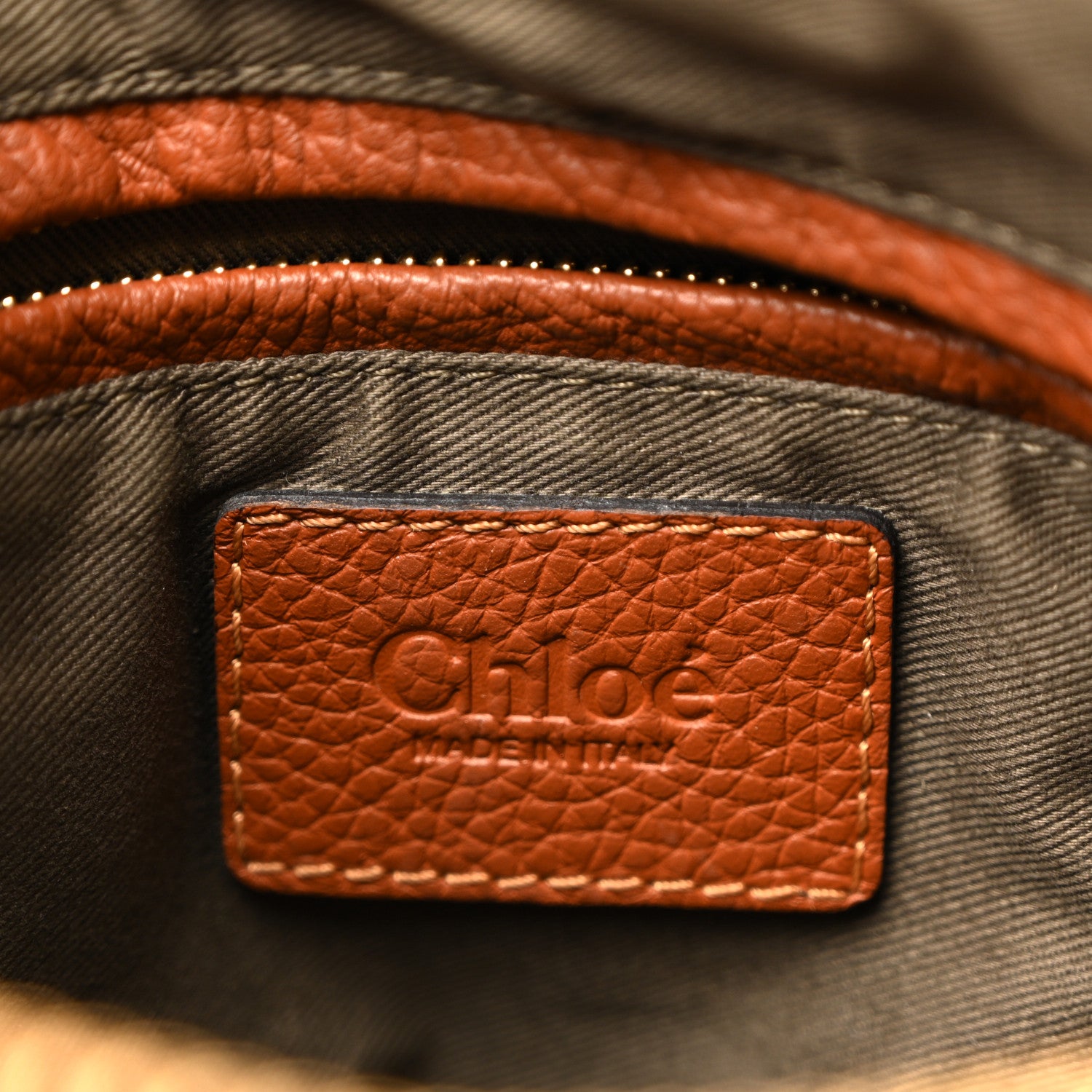 Chloe Calfskin Small Marcie Satchel Tan 6 of 13