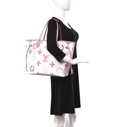 Louis Vuitton Monogram Giant By The Pool 2.0 Neverfull MM Rose 2 of 9