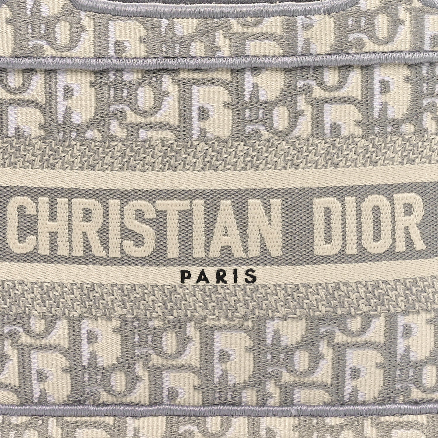 Christian Dior Oblique Mini Book Tote Grey Multicolor 8 of 12