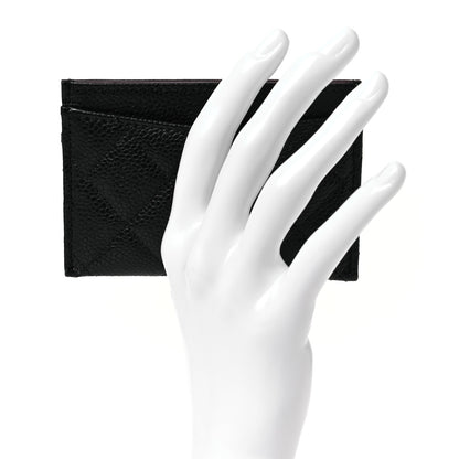 Chanel Caviar Quilted Card Holder Black 2 of 10