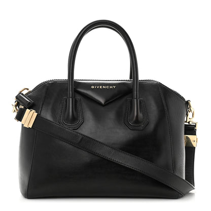 Givenchy Shiny Lord Calfskin Medium Antigona Black 1 of 16