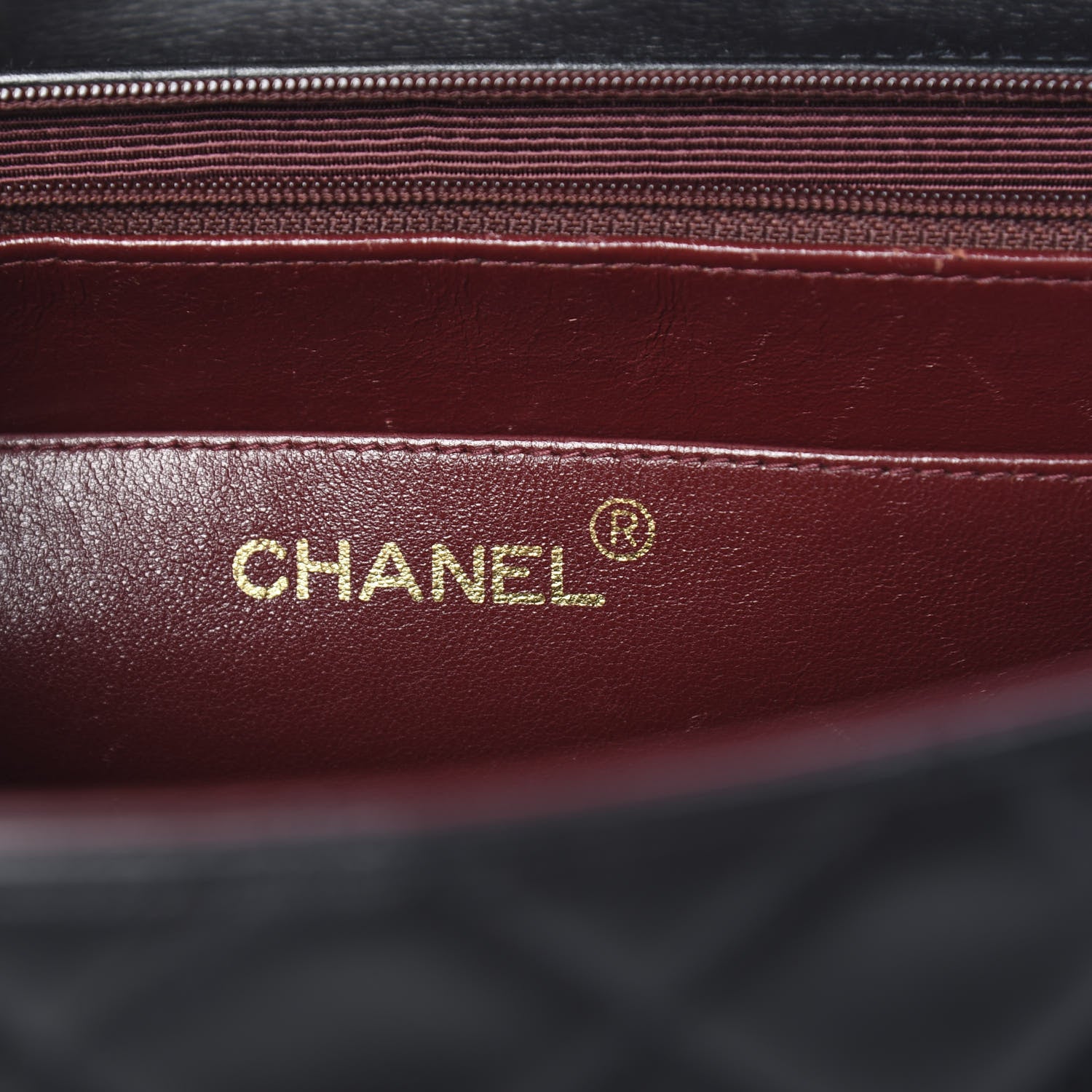 Chanel Lambskin Quilted XL Jumbo Single Flap Black 5 of 10