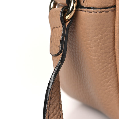 Gucci Pebbled Calfskin Small Soho Disco Bag Camelia 14 of 15