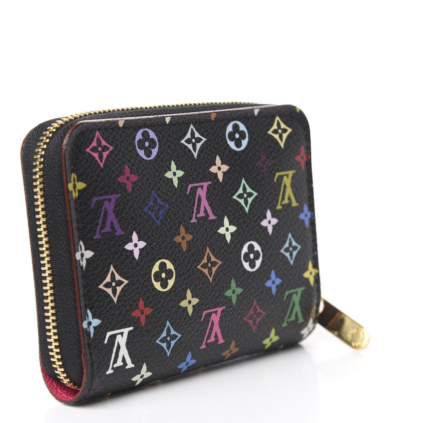 Monogram Multicolor Zippy Coin Purse Black Grenade