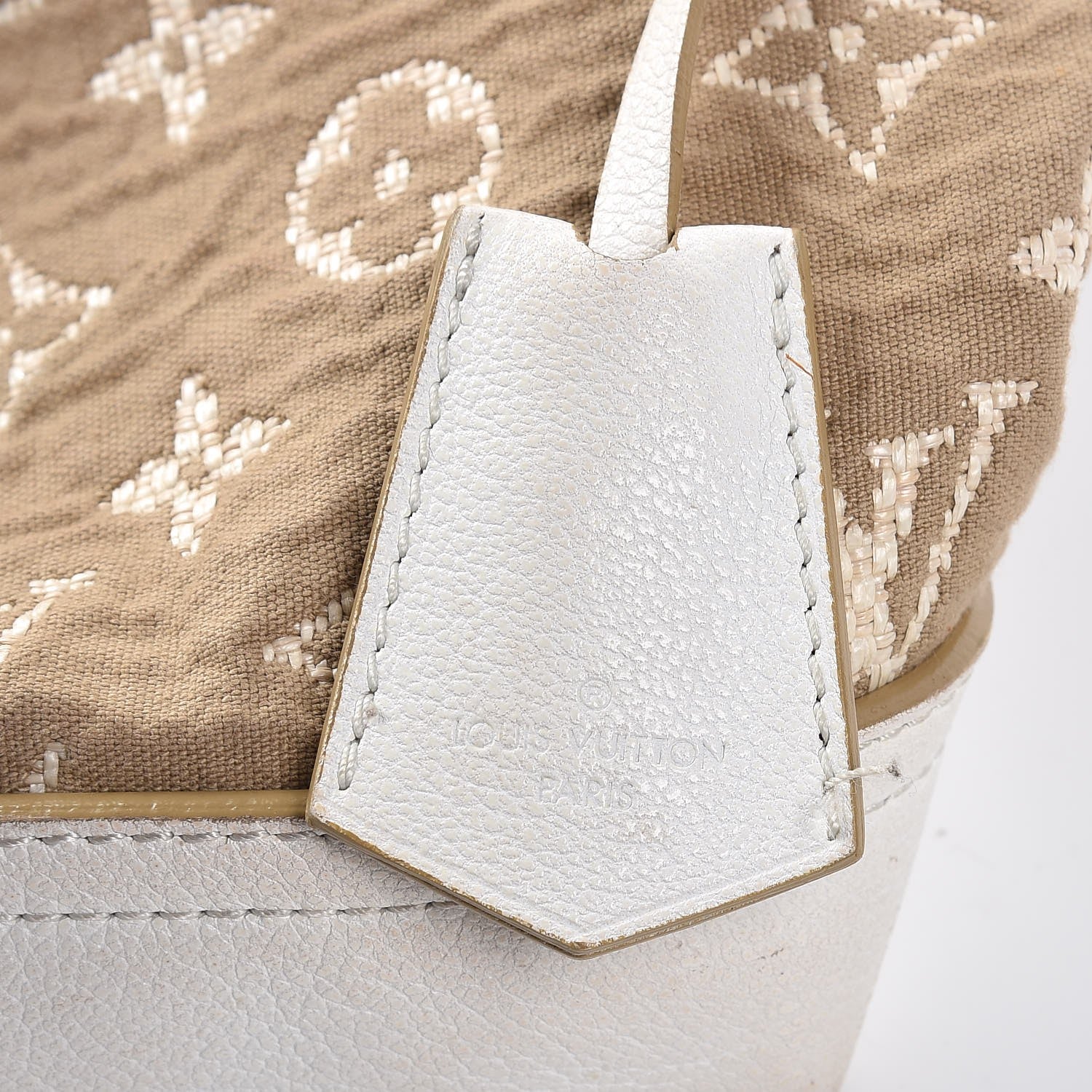 Louis Vuitton Monogram Sabbia Besace White 8 of 18