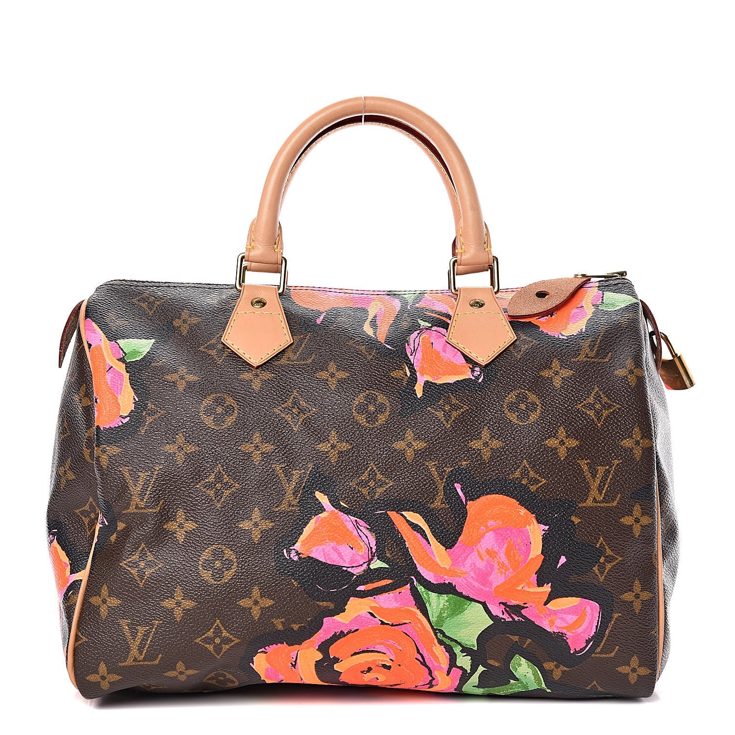 Louis Vuitton Monogram Roses Speedy 30 1 of 10