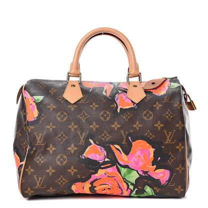Louis Vuitton Monogram Roses Speedy 30 1 of 10