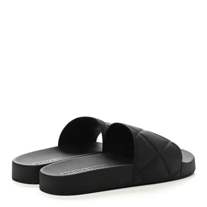 Bottega Veneta Rubber The Slider Sandals 39 Black 4 of 7