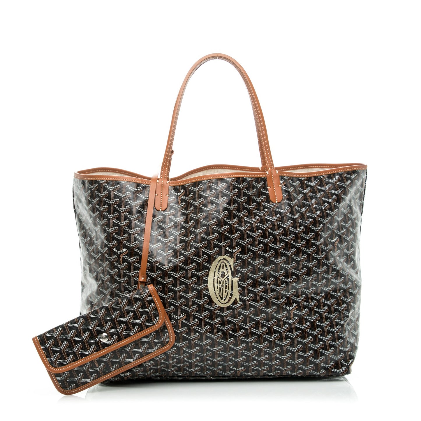 Goyardine Saint Louis GM Black Gold