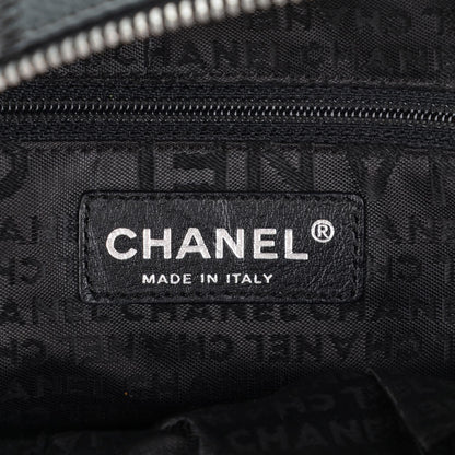 Chanel Caviar Square Stitched Bowler Black 6 of 8