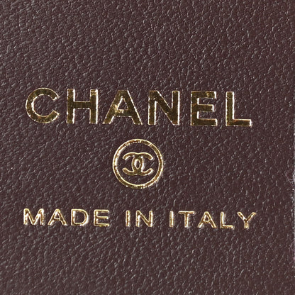 Chanel Lambskin Quilted Pearl Crush iPhone XII Pro Holder With Chain Black 5 of 9