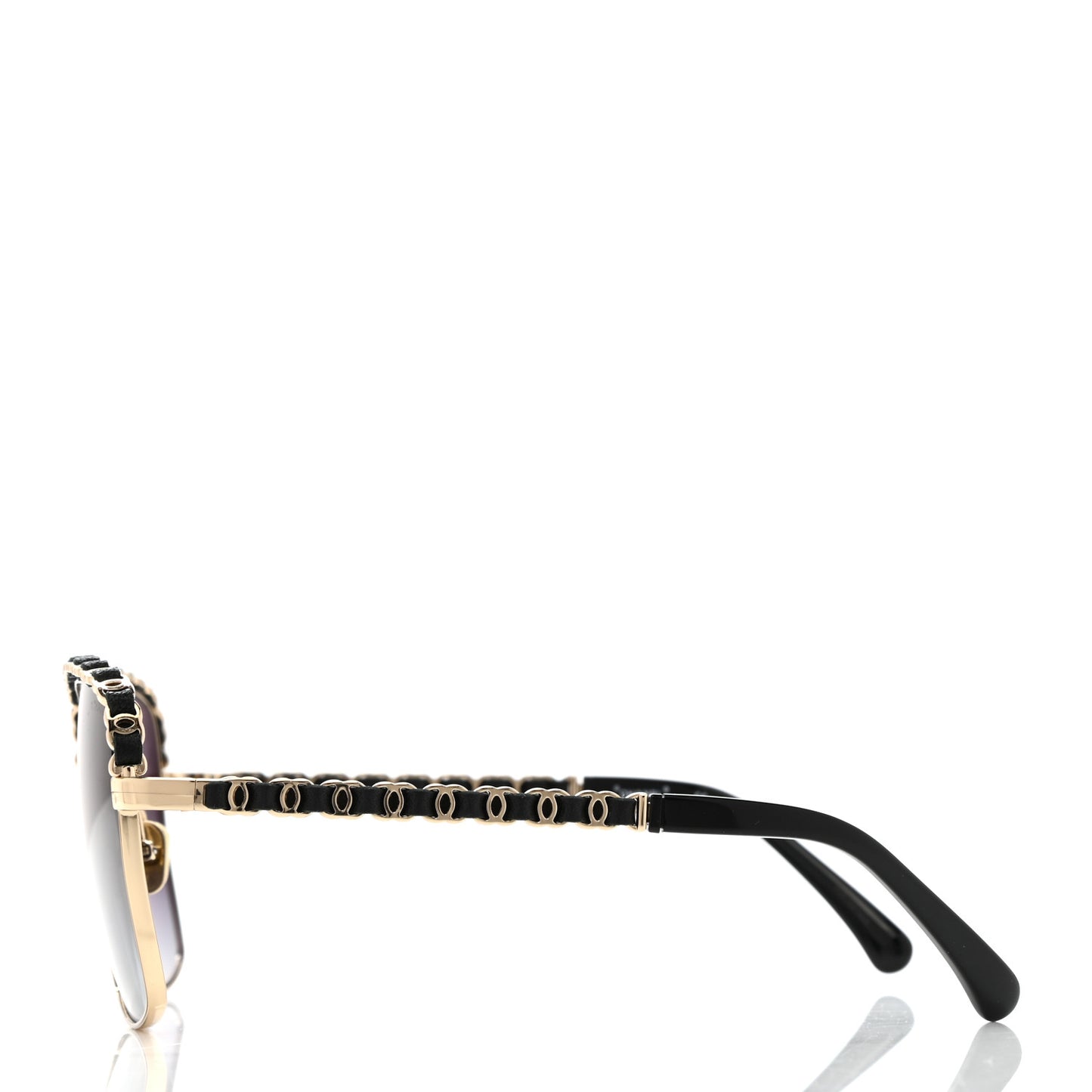 Metal Square Chain Sunglasses 71369 Grey