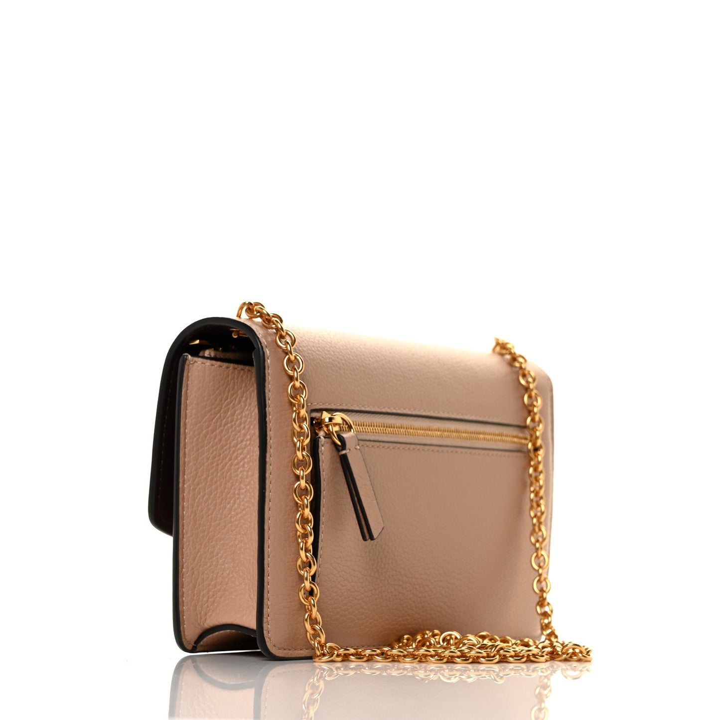Small Classic Grain Calfskin Small Darley Rosewater