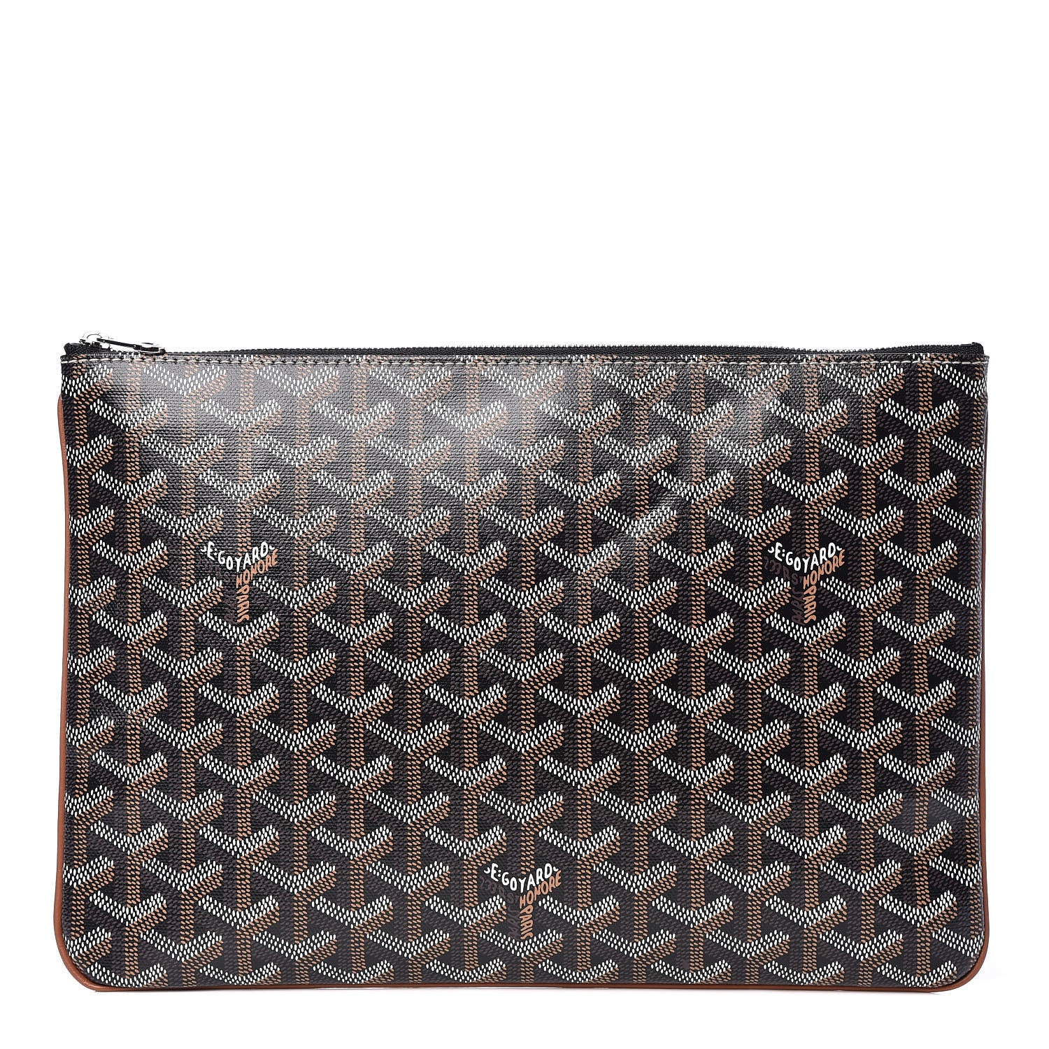 Goyard Goyardine Senat Pochette MM Black 1 of 6
