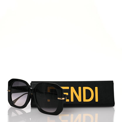 Fendi Acetate Fendigraphy Sunglasses FE40065I Black 7 of 8