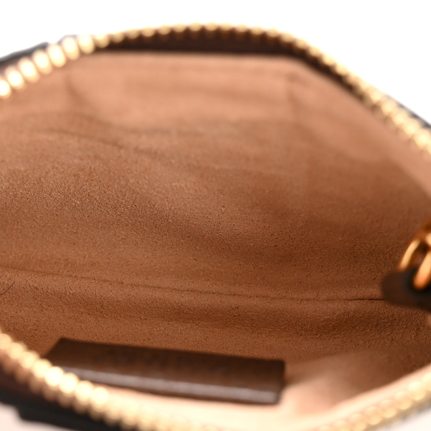 GG Supreme Monogram Web Ophidia Key Case Beige New Acero