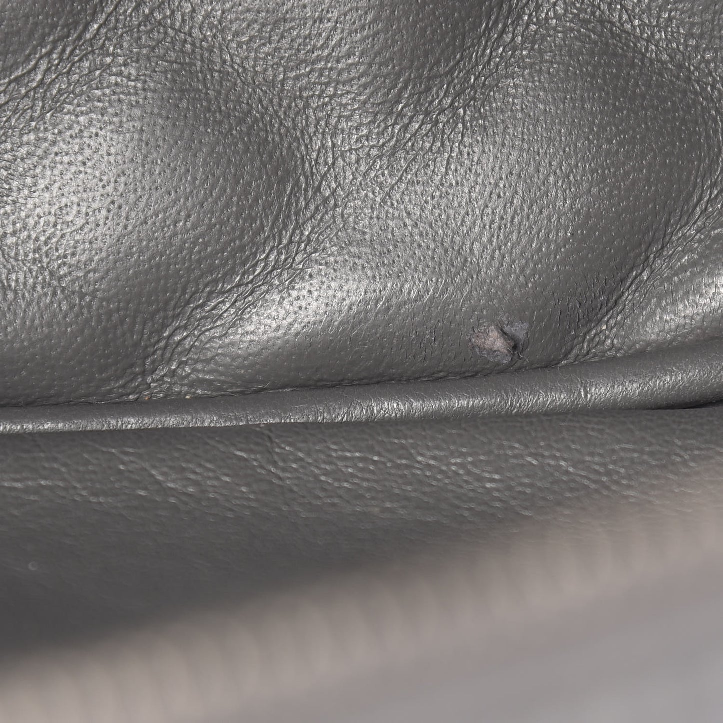 Aged Calfskin Medium Reissue Camera Case Grey