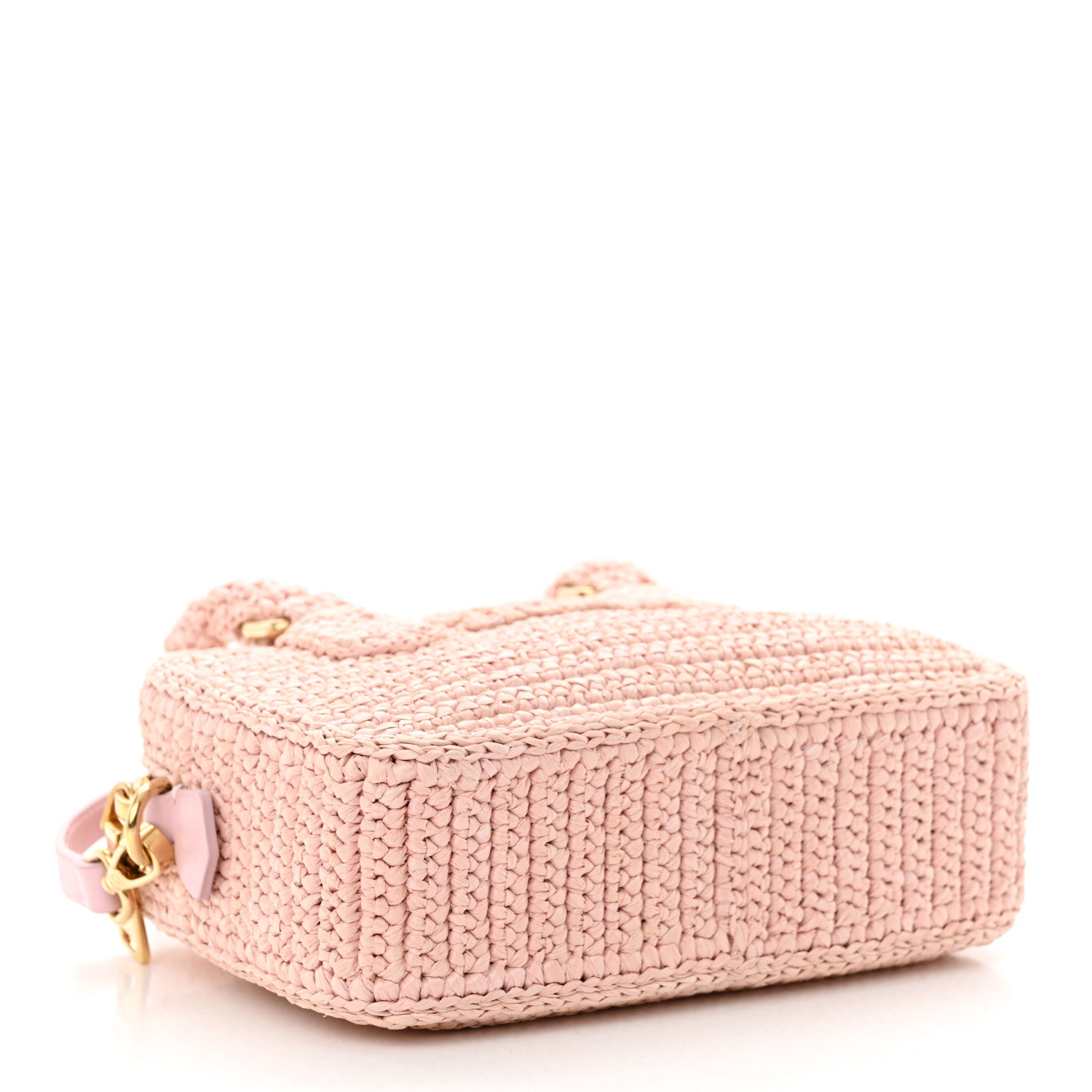 Miu Miu Crochet Calfskin S Narrow Arcadie Alabaster Pink 4 of 11