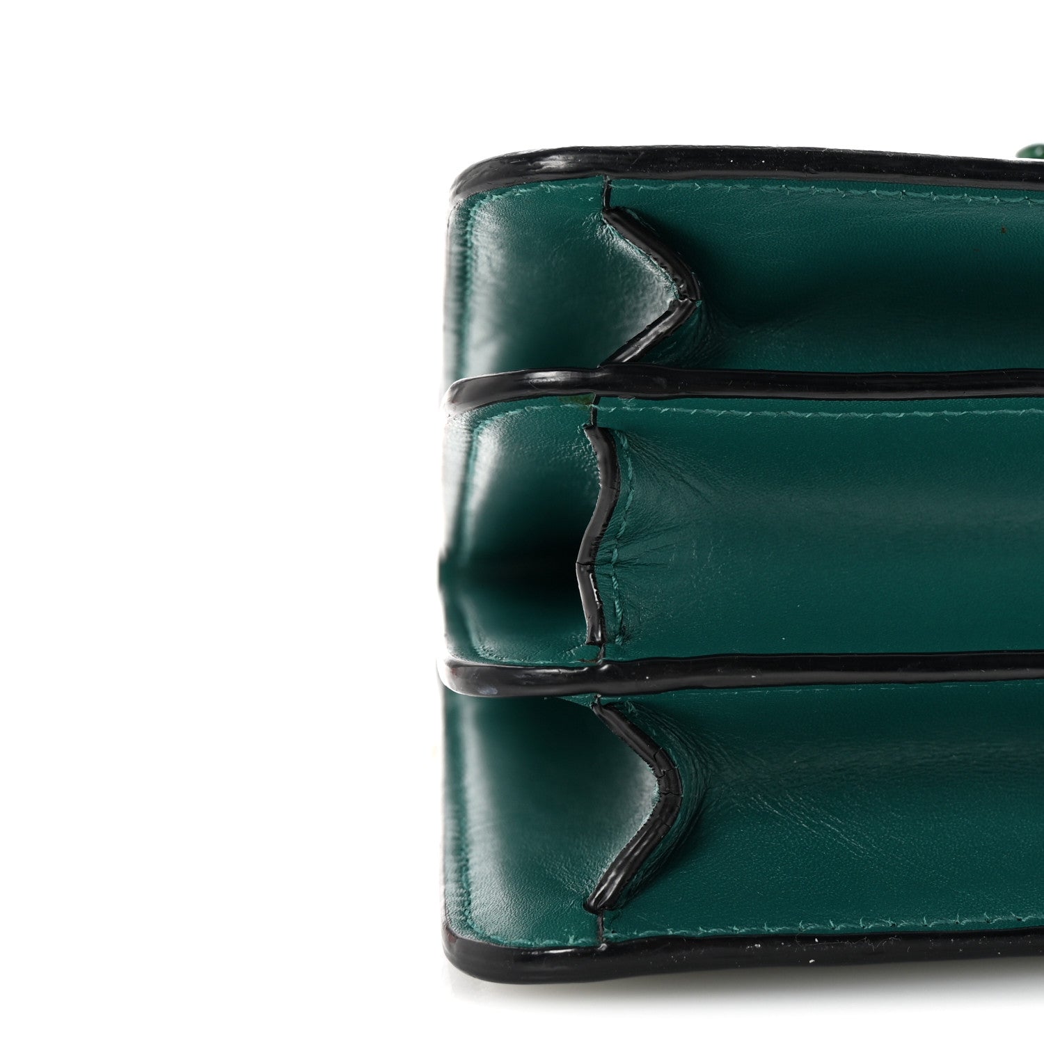 Bulgari Calfskin Serpenti Forever Top Handle Emerald Green 8 of 9