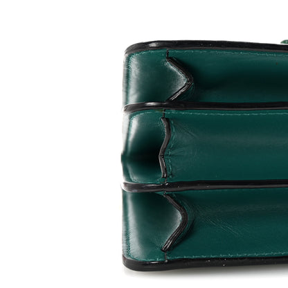 Bulgari Calfskin Serpenti Forever Top Handle Emerald Green 8 of 9